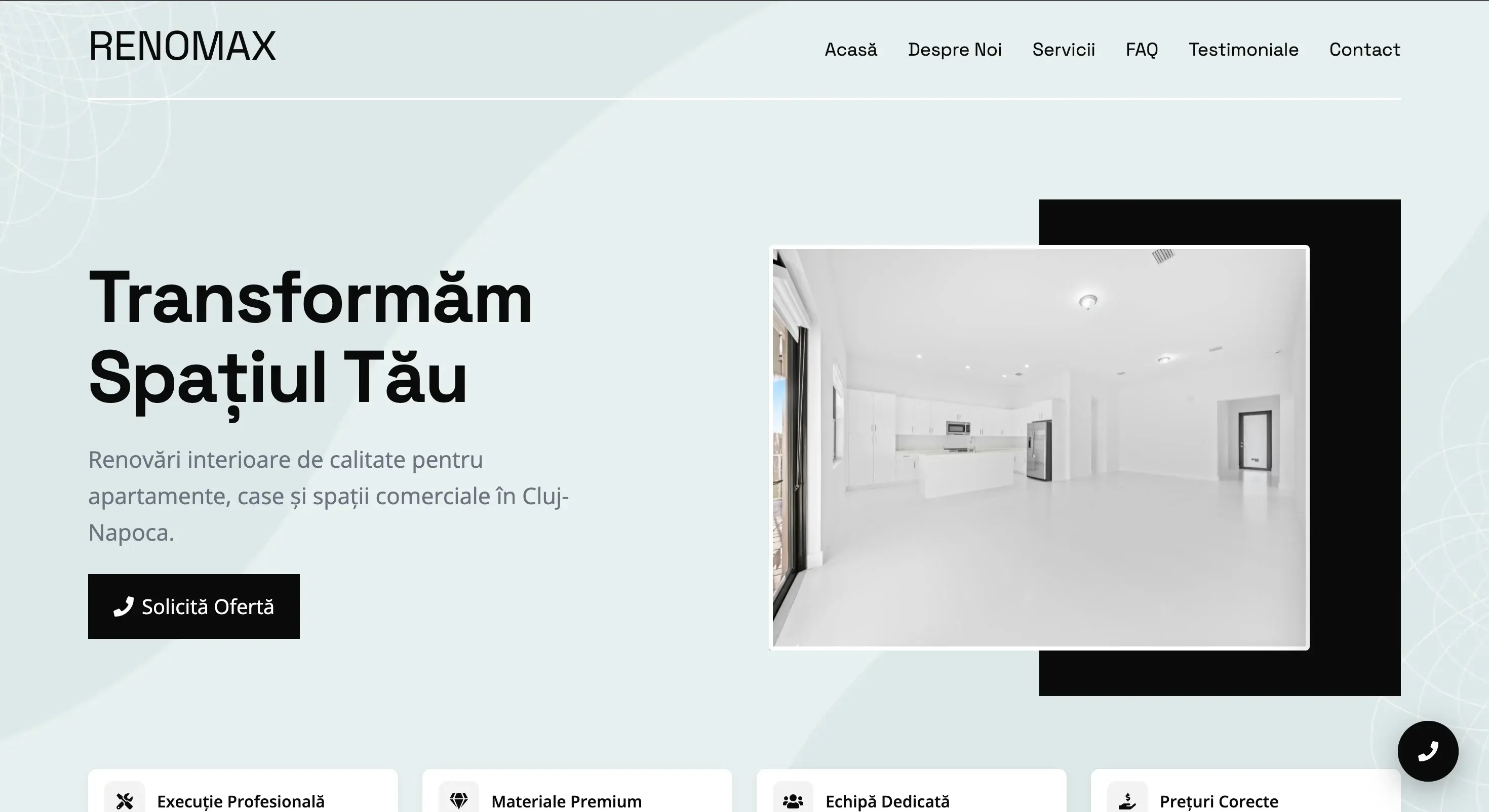WebSite Renovări