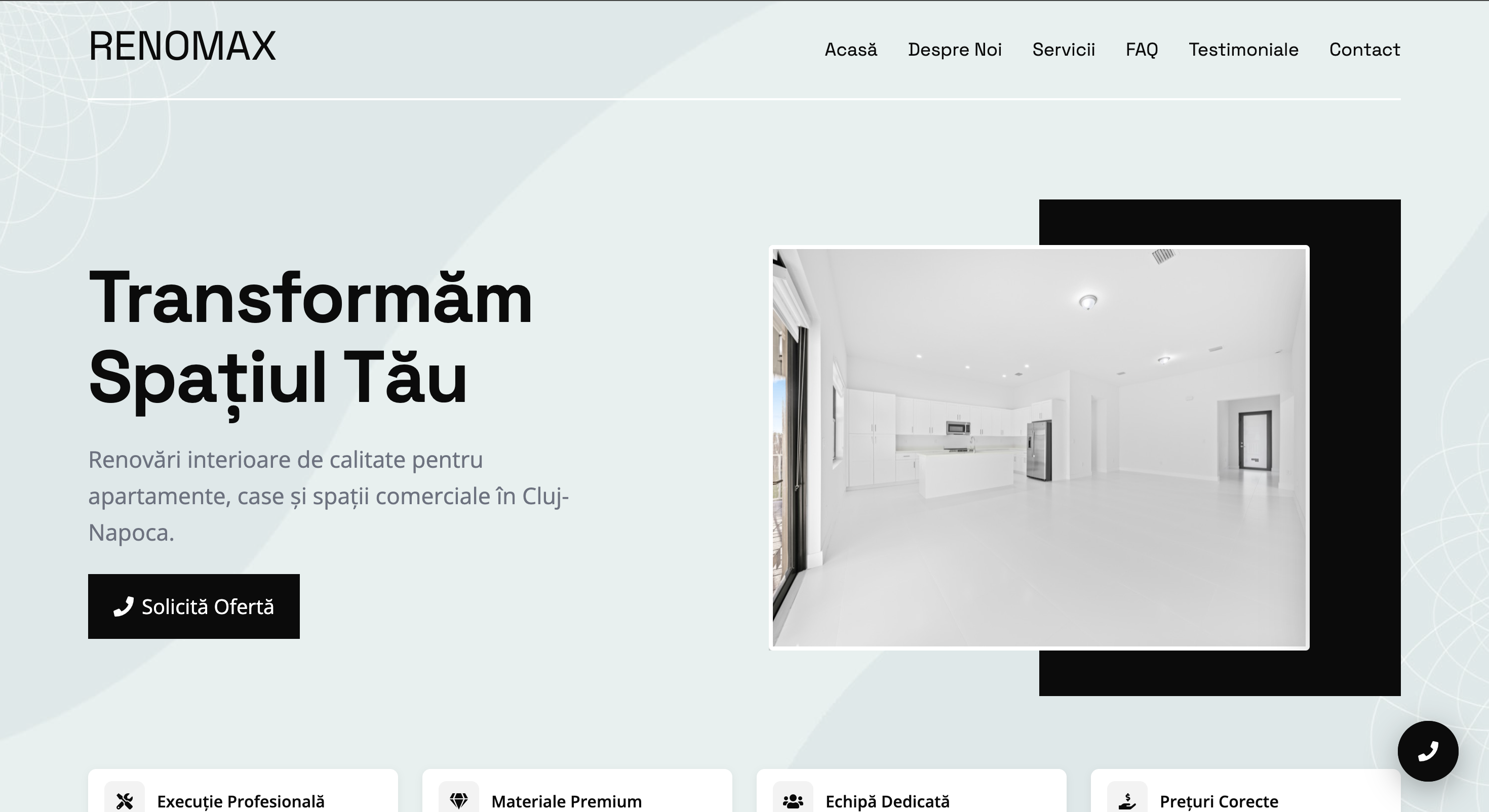 WebSite Renovări